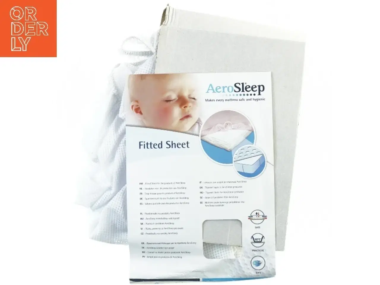 Billede 2 - Fitted sheet fra Aerosleep (str. 70 x 140 cm)