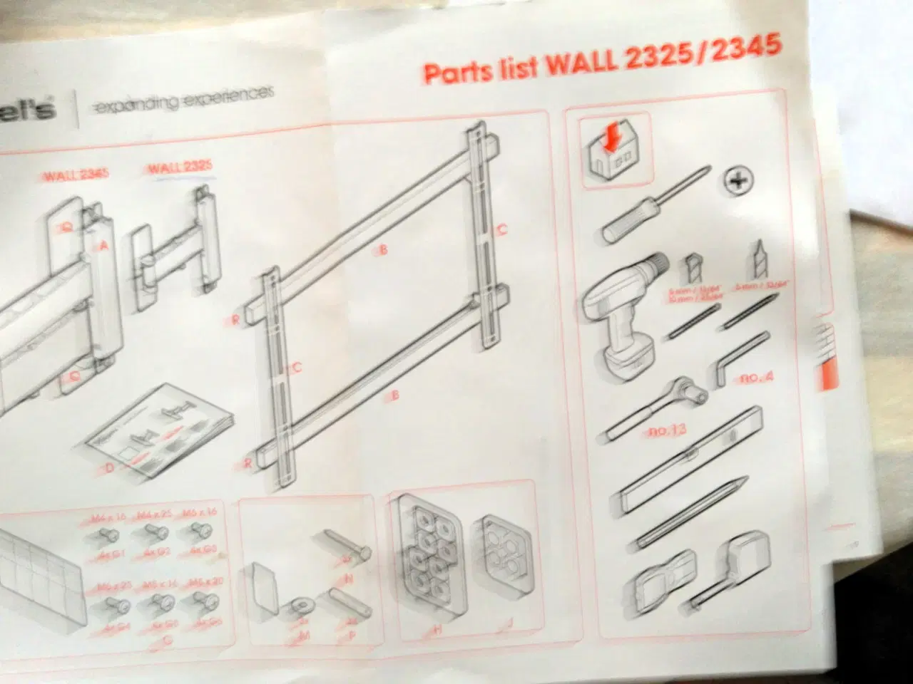Billede 3 - Vogels Comfort TV-ophæng Wall 2325 / TVM 3625