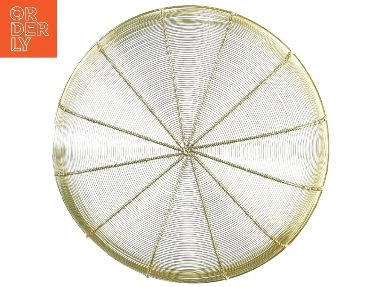 Billede 4 - Metalkurv (str. 36 x 6 cm)