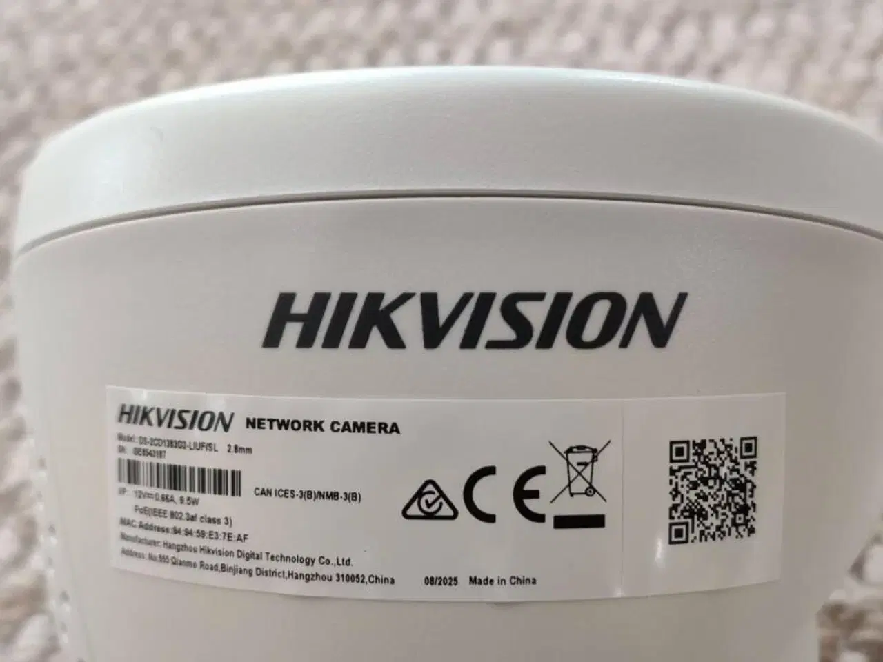 Billede 8 - 2 Stk Hikvision Turret DS-2CD1383G2-LIUF/SL 2.8mm