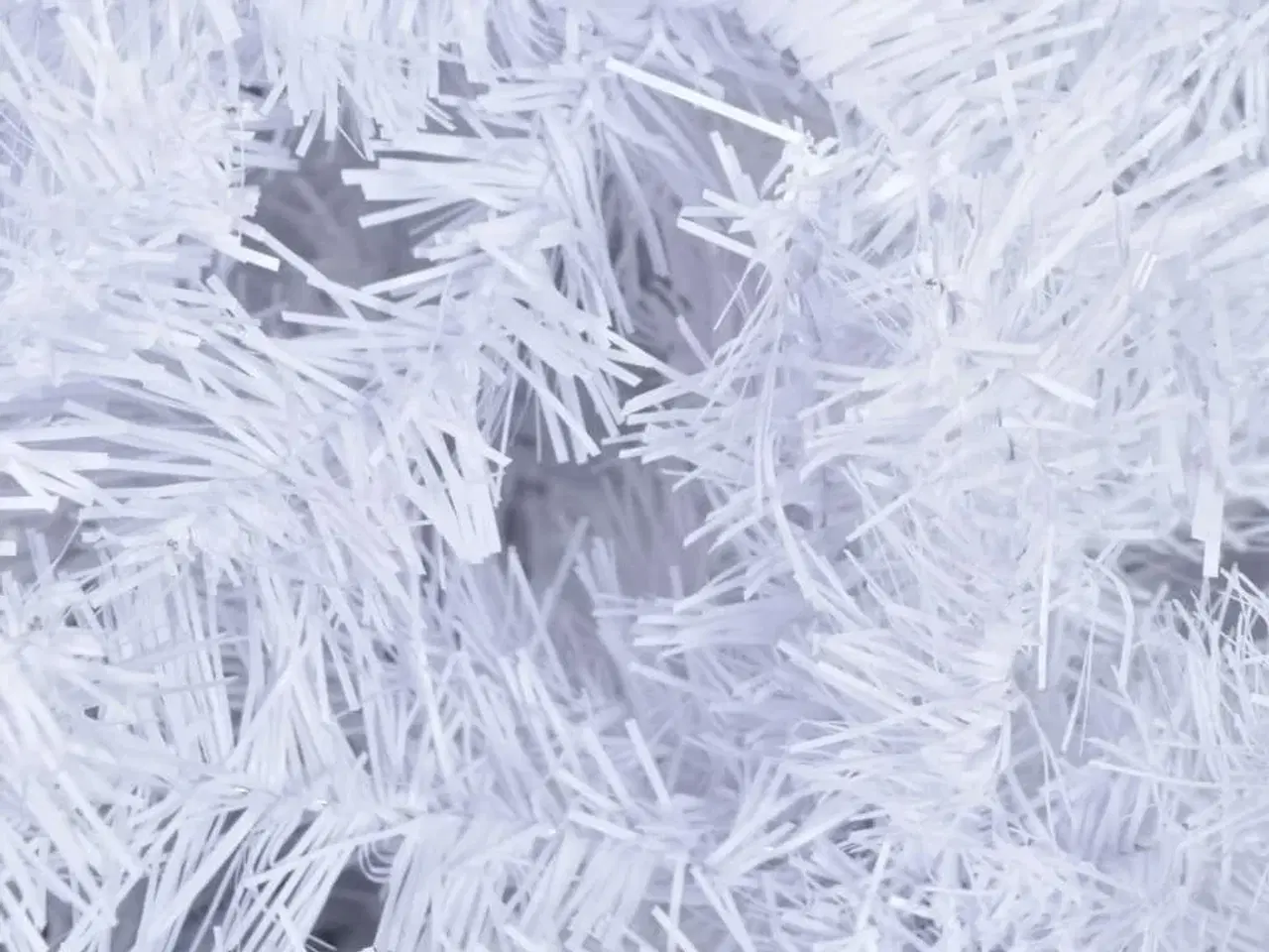 Billede 5 - Kunstigt juletræ med juletræsfod 180 cm 620 grene