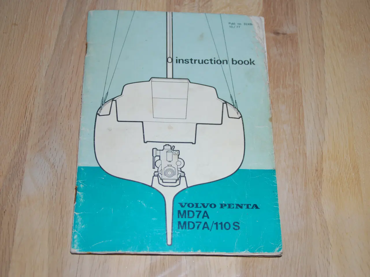 Billede 1 - Instruktionsbog Volvo Penta MD 7A / 110S