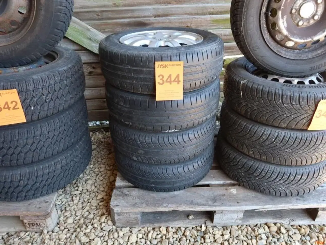 Billede 1 - ALU FÆLGE/DÆK,