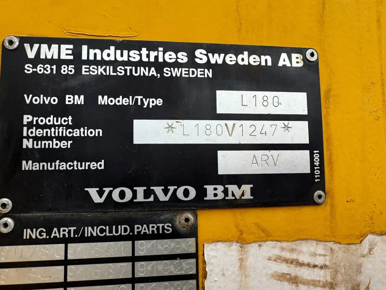 Billede 15 - Volvo L 180 MED SKOVL
