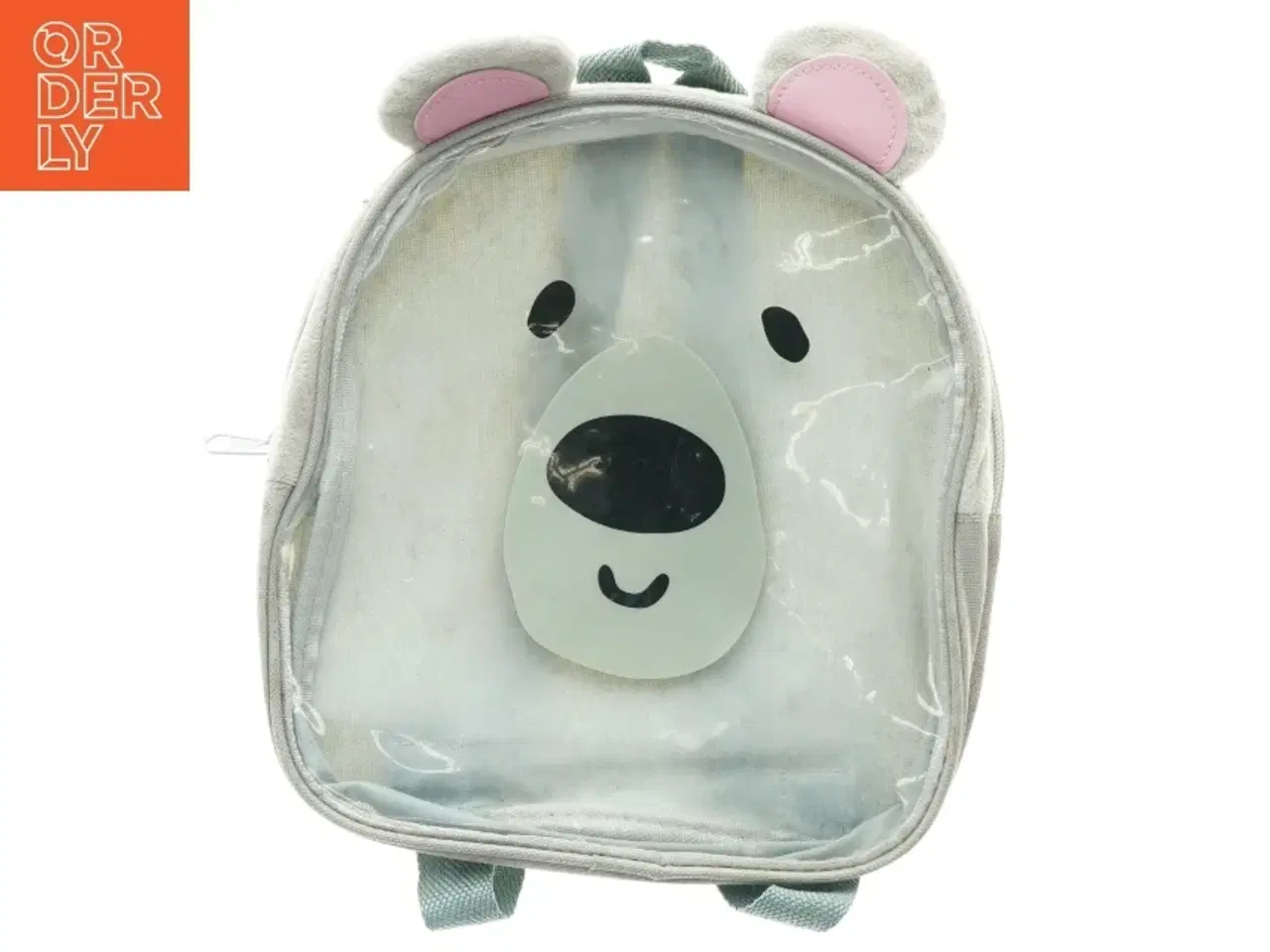 Billede 1 - Brugt børnerygsæk med bamsemotiv (str. 26 x flere tøj samater)