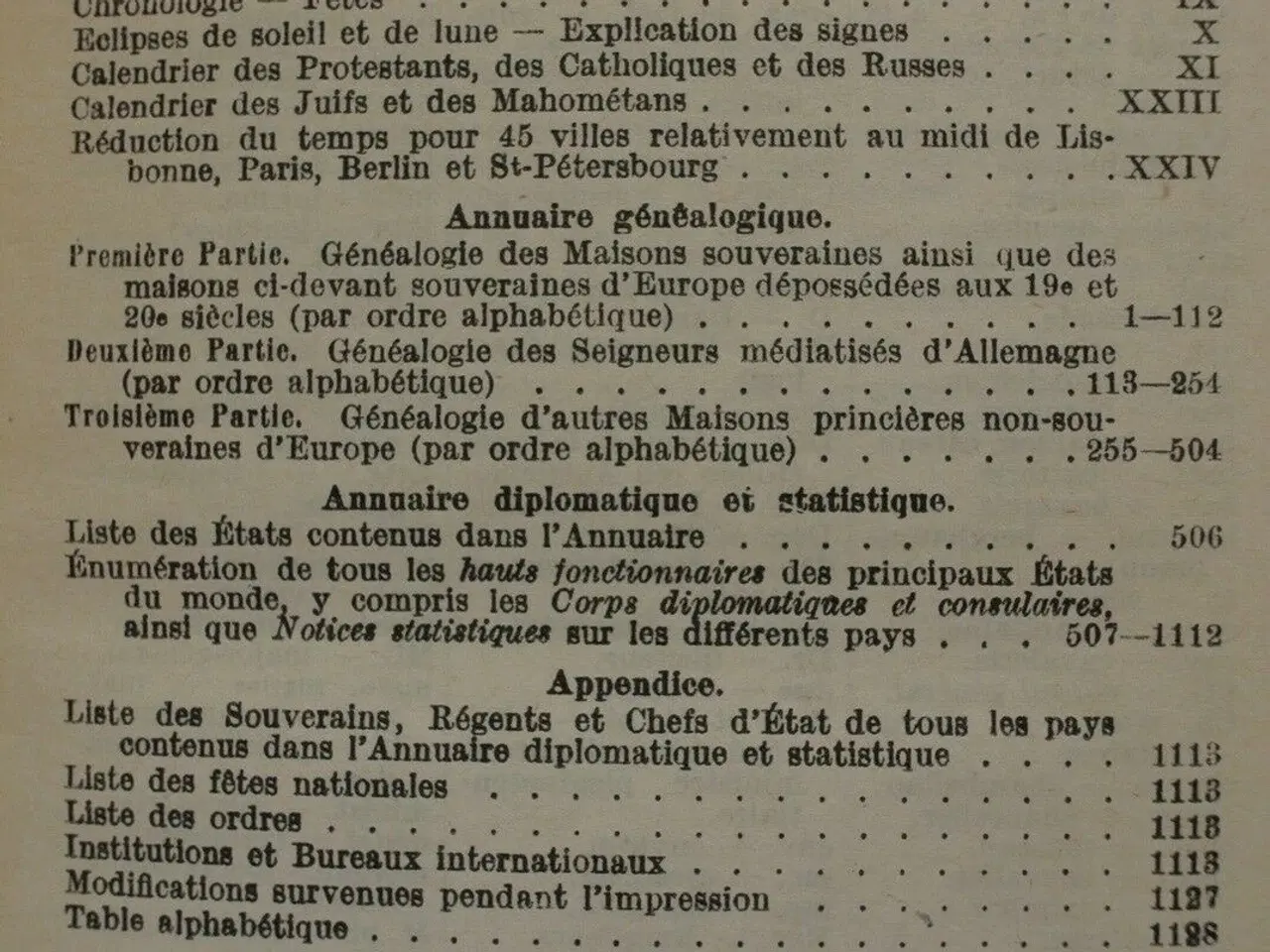 Billede 3 - almanach de gotha 1922 - genealogique, diplomatiqu