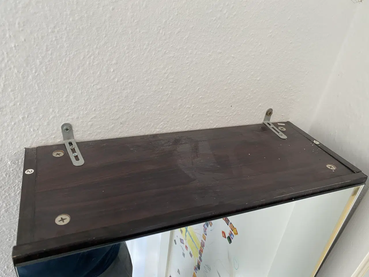 Billede 3 - Skoskab med spejllåge låge spejl 