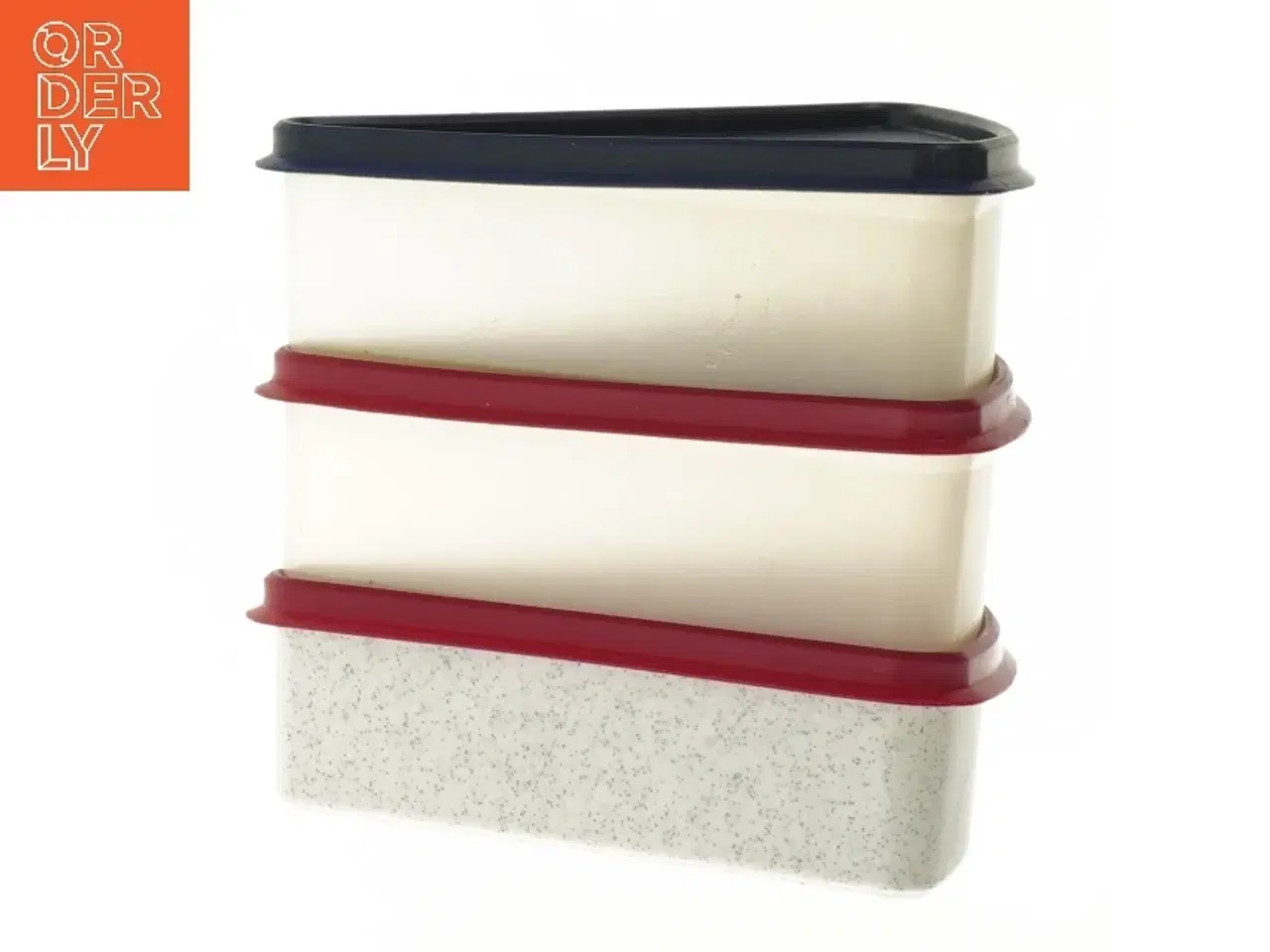 Billede 2 - Tupperware opbevaringsbokse, 3 stk fra Tupperware (str. 3 styk, 13 cm)