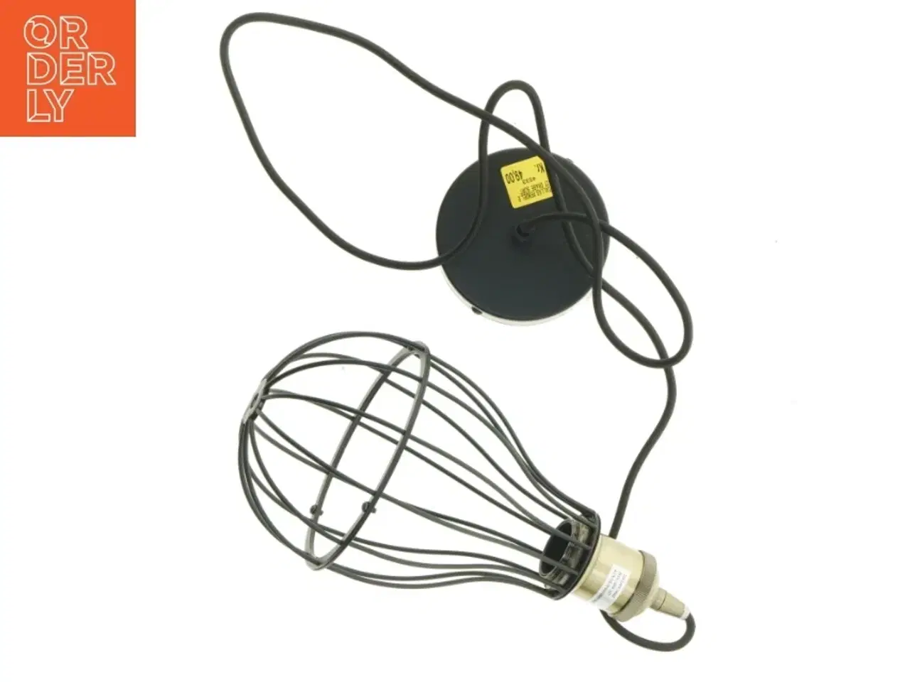 Billede 1 - Industriel pendellampe (str. 32x15 cm)