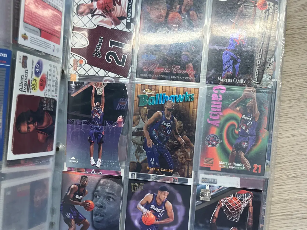 Billede 6 - Basketballkort basketkort NBA samling 90er