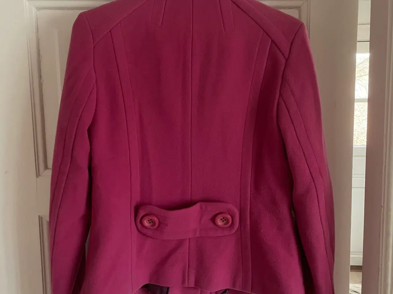 Billede 2 - Pink uld/cashmere jakke - str 40/42