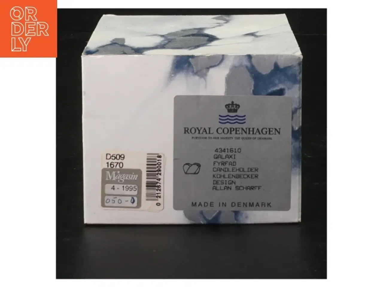 Billede 3 - Galaxi fyrfadsstage fra Royal Copenhagen
