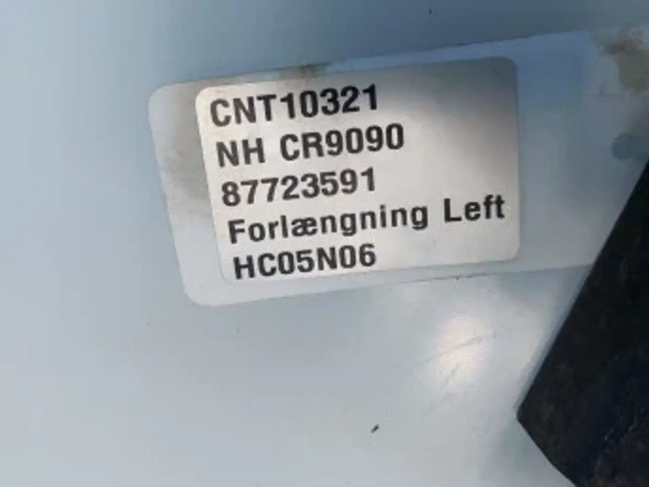 Billede 7 - New Holland CR9090 Førlængning venstre 87723591