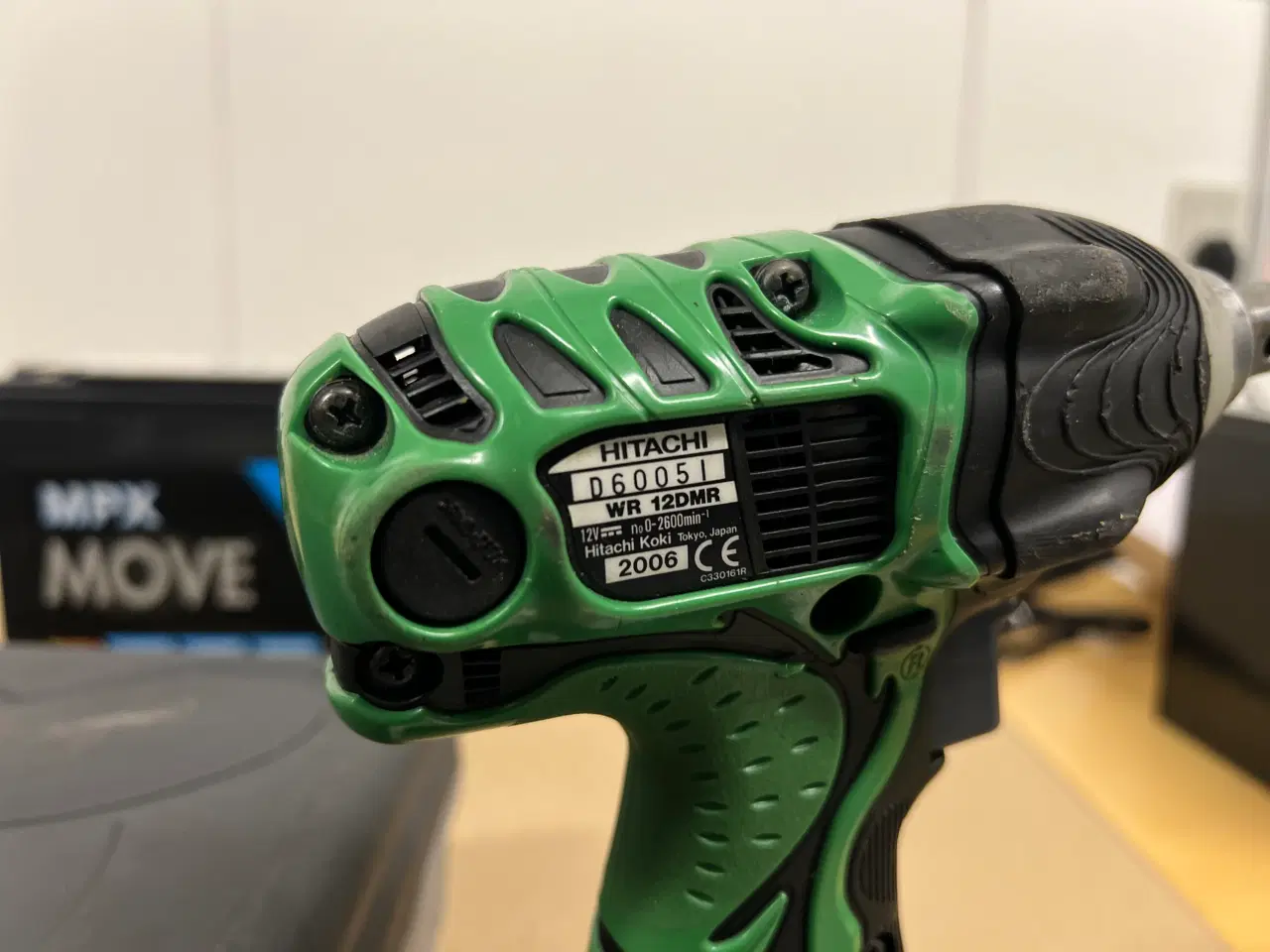 Billede 5 - Hitachi 12V Slagtrækker-sæt m. kuffert