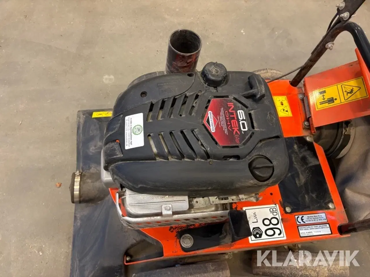 Billede 12 - Bladopsamler Echo WV190 4,5 kW