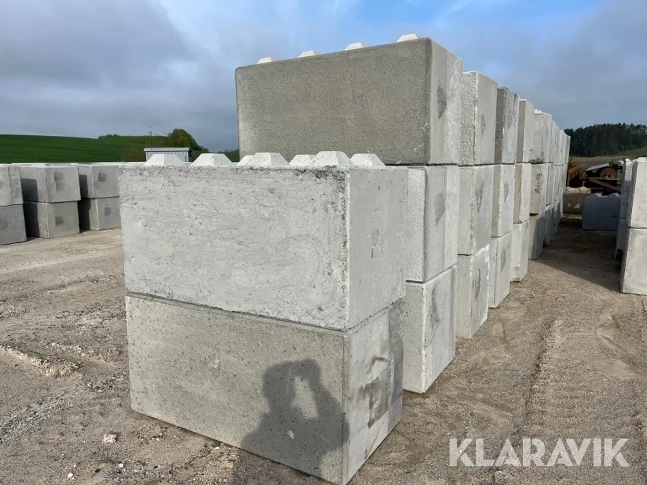 Billede 1 - Betonblokke / siloklodser 25 styk