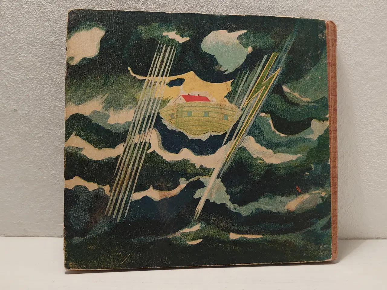 Billede 2 - R. Edelmann:Dyrene i Noahs ark. Sjælden pop-up bog