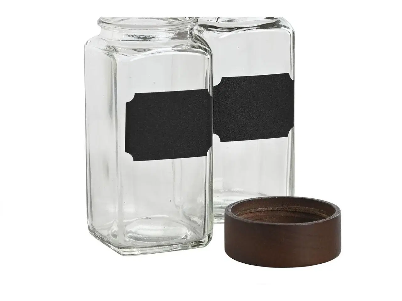 Billede 3 - Krydderihylde med glas - 90 ml, 20,5 × 16,5 × 13 cm