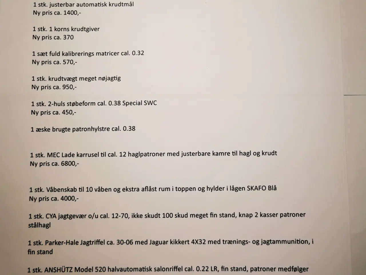 Billede 3 - Genladnings udstyr og diverse geværer.