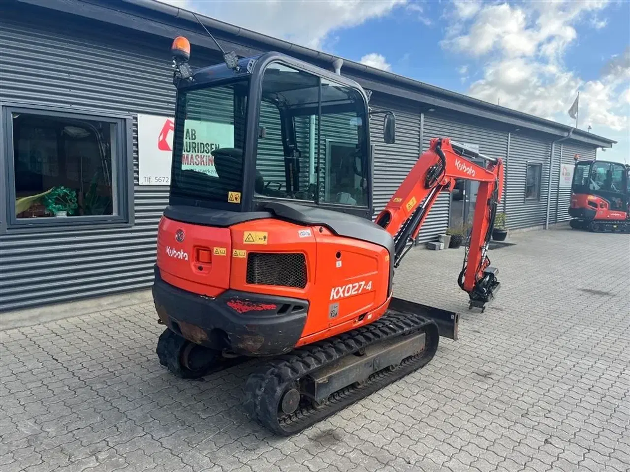 Billede 15 - Kubota kx027-4 Rotortilt + Centralsmørring