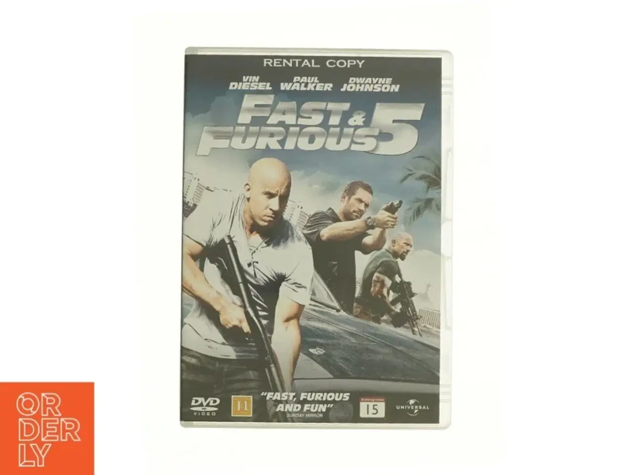 Billede 1 - Fast and furious 5 fra dvd