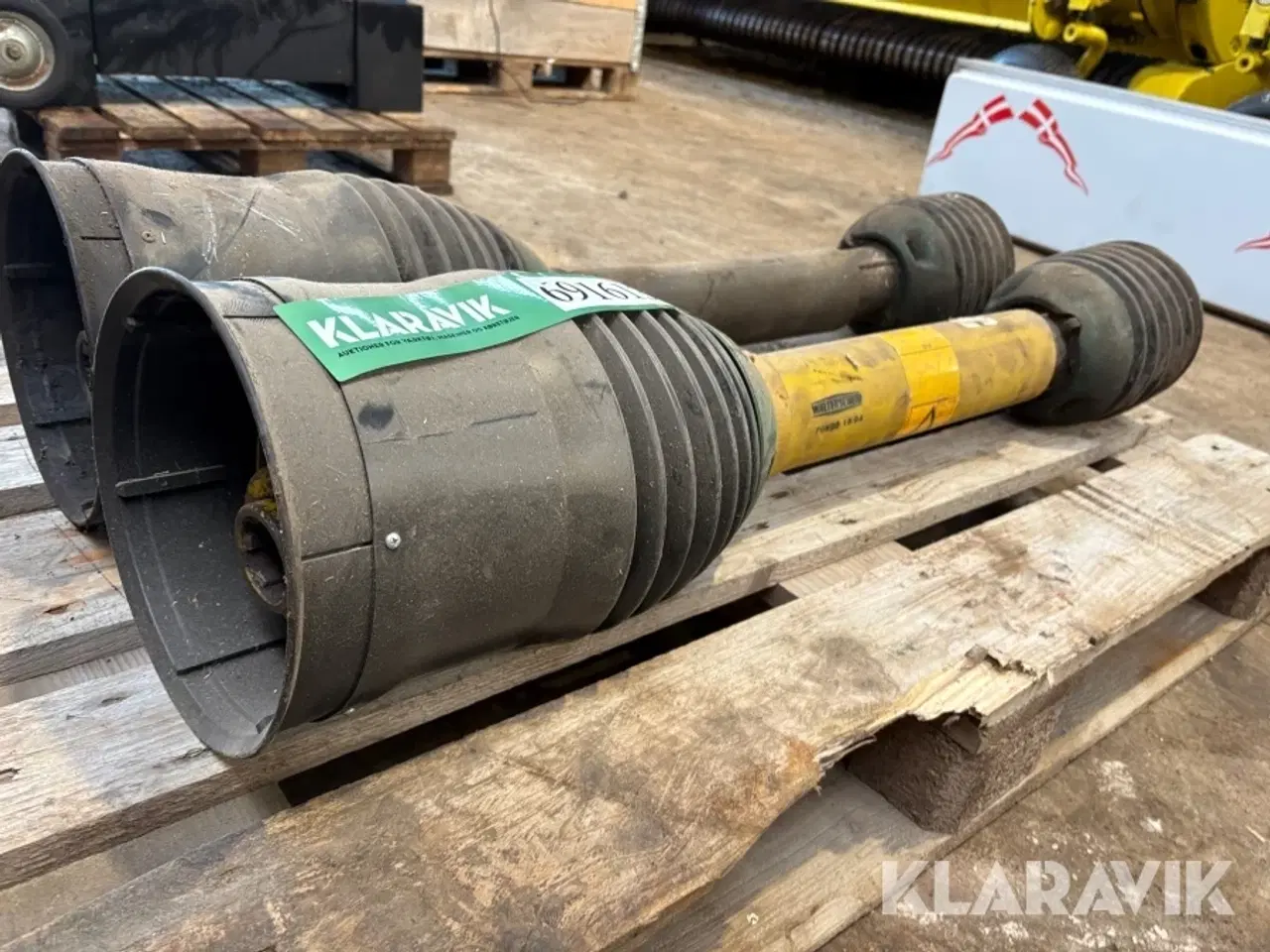 Billede 1 - PTO aksler Walterscheid PGH20 1604 til Kongskilde skårlægger højre og venstre side