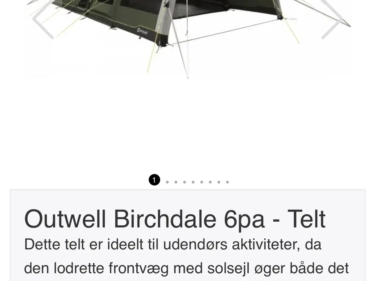 Billede 1 - Oppustelig 5 prs. Telte 