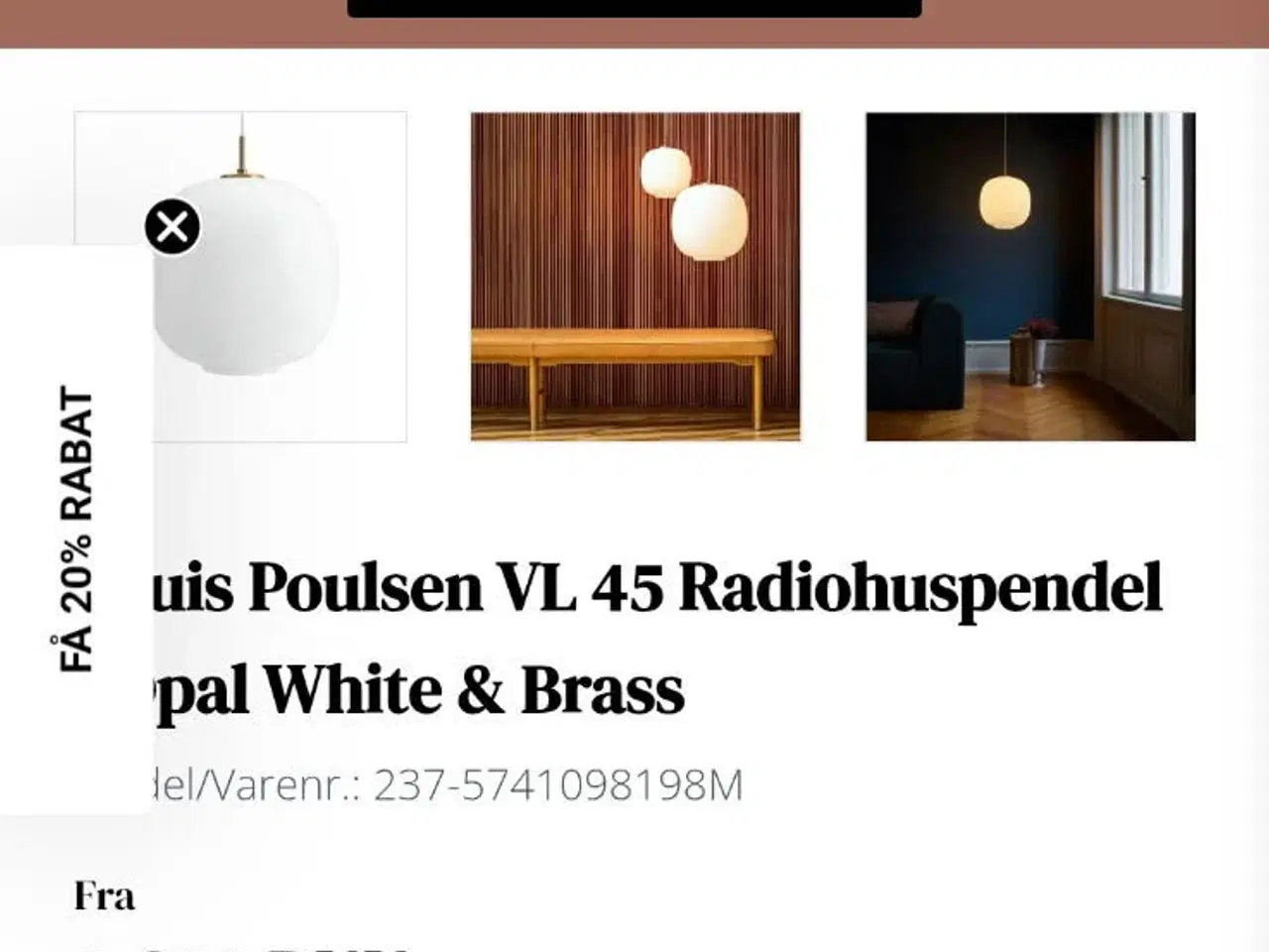 Billede 2 - Louis Nielsen loftlampe