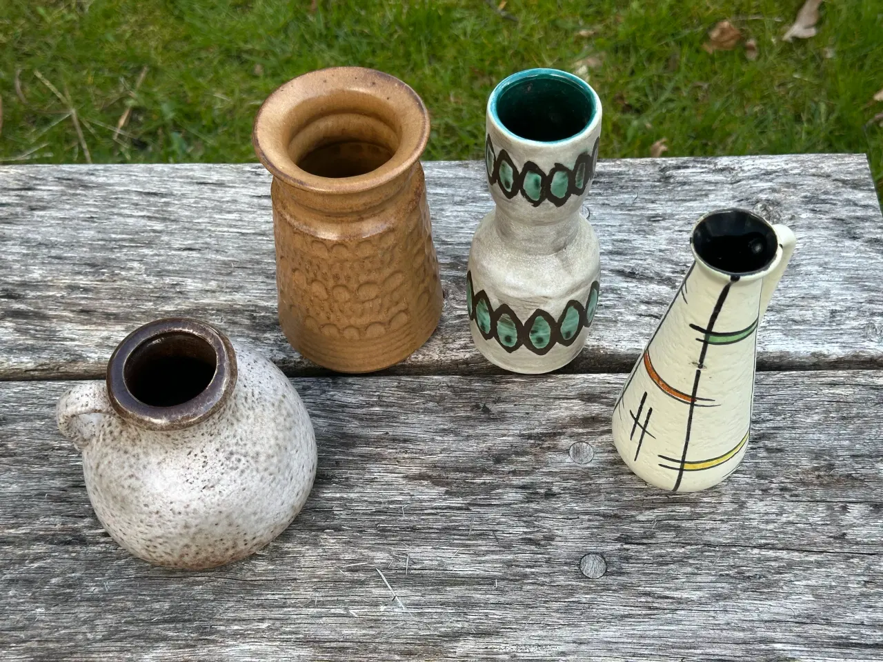 Billede 2 - 4 retro West Germany vaser