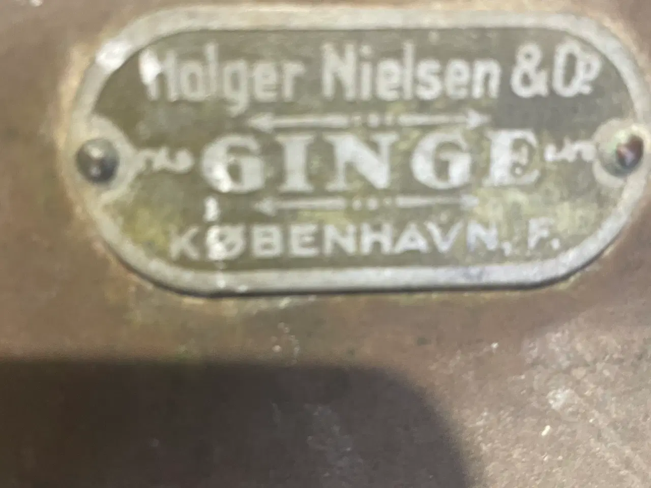 Billede 2 - Antik messing havesprøjte