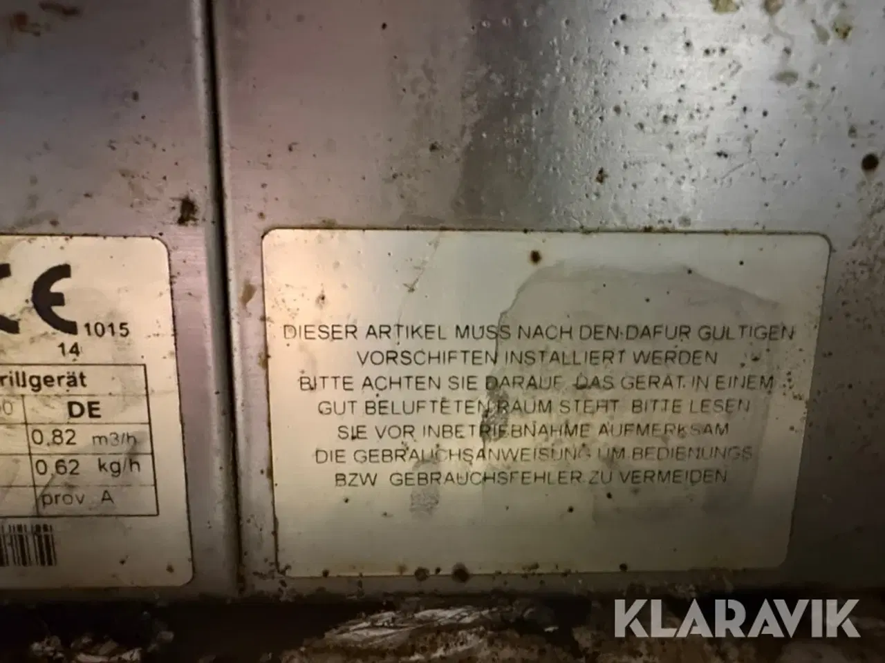 Billede 12 - Gasgrill RM GASTRO GL 60 Lavastein 8 KW