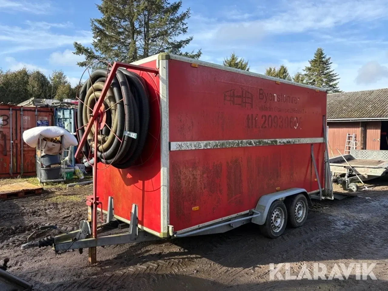 Billede 1 - Cargo trailer Variant med isolerings maskine