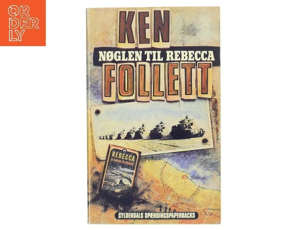 Billede 1 - Nøglen til Rebecca af Ken Follett (Bog)