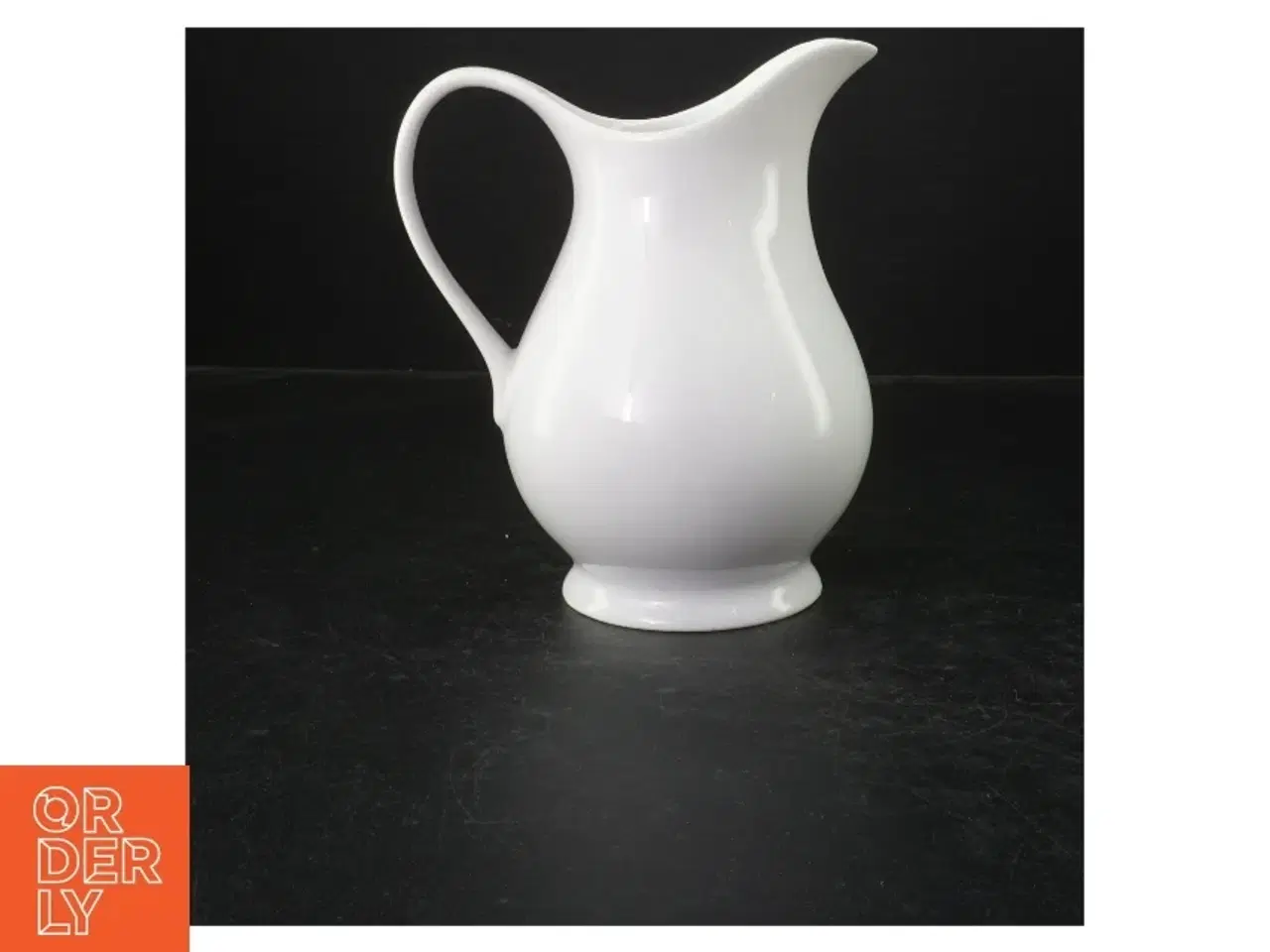 Billede 2 - Hvid kande 19 cm fra Atelier (str. 19 cm)