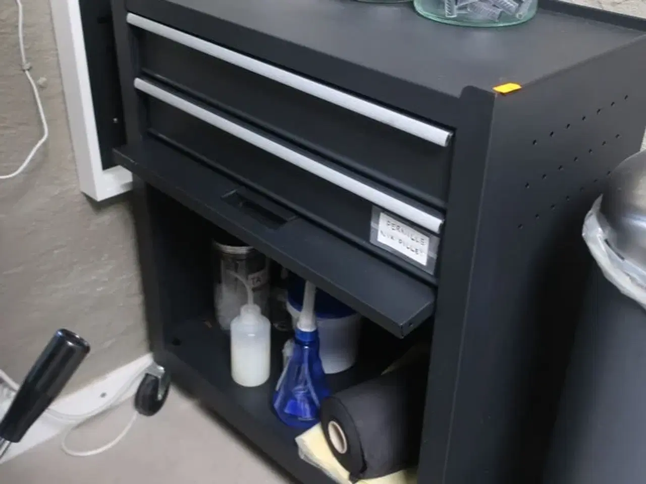 Billede 2 - Vogn samt affaldsspand