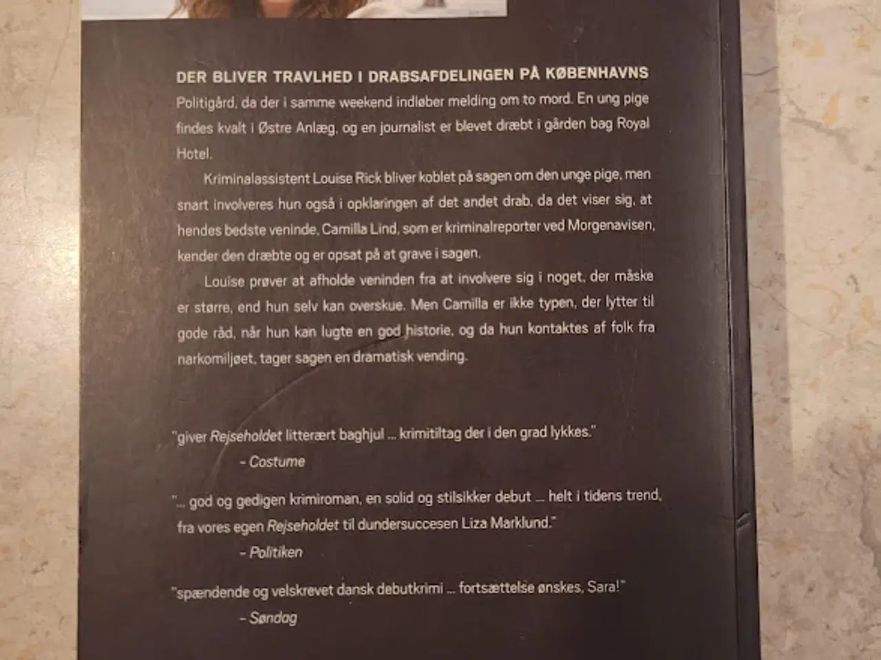 Billede 2 - GRØNT STØV - roman af Sara Blædel