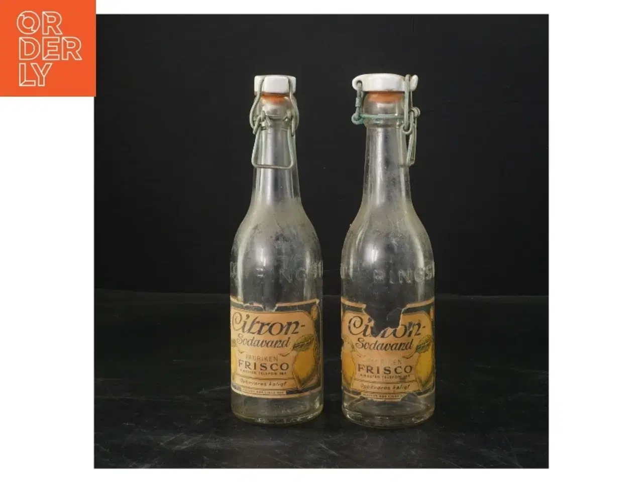 Billede 1 - Frisco Citron Sodavandsflasker 22 cm fra Frisco (str. 22 cm. 2 styk)