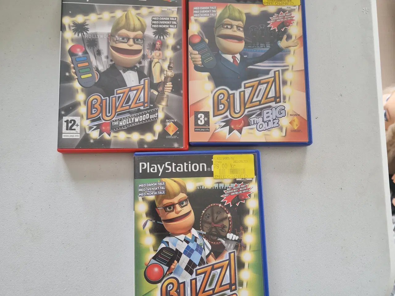 Billede 1 - Buzz! The Hollywood Quiz, Buzz! The Big Quiz, Buzz