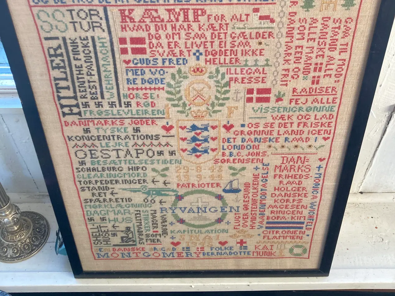 Billede 1 - Broderet billed 