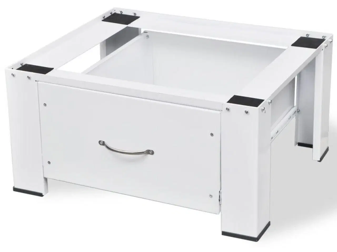 Billede 3 - Sokkel med skuffe til vaskemaskine hvid