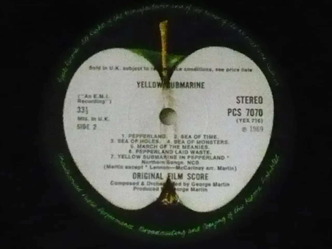 Billede 6 - THE BEATLES YELLOW SUBMARINE LP