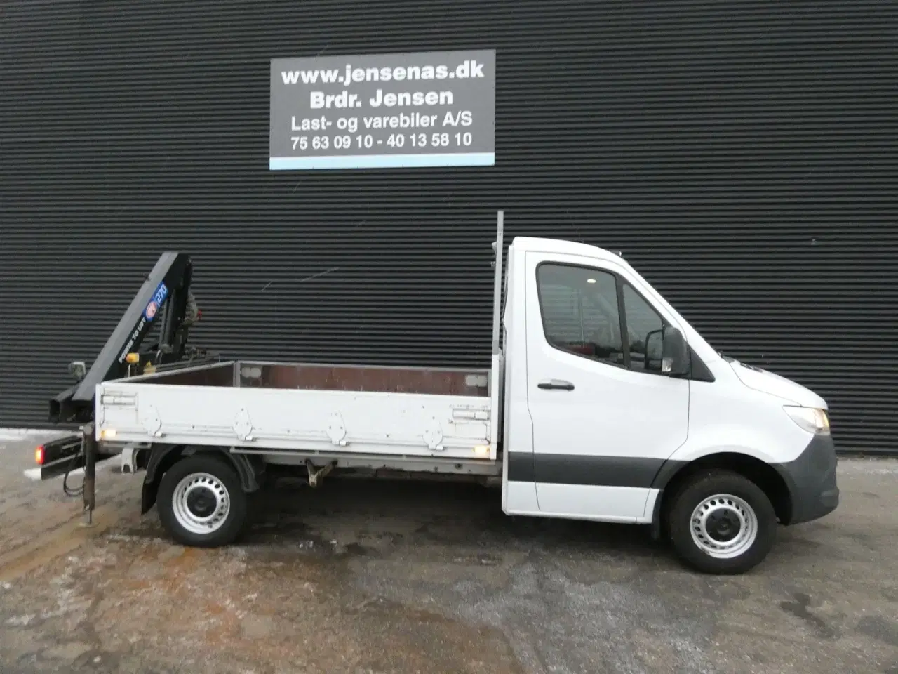 Billede 3 - Mercedes-Benz Sprinter 316 2,1 CDI Kranbil RWD 163HK Ladv./Chas. Man.
