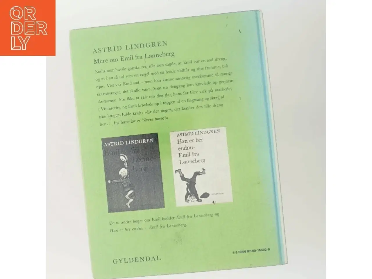 Billede 3 - Børnebog 'Mere om Emil fra Lønneberg' af Astrid Lindgren fra Gyldendal af Astrid Lindgren (Bog)