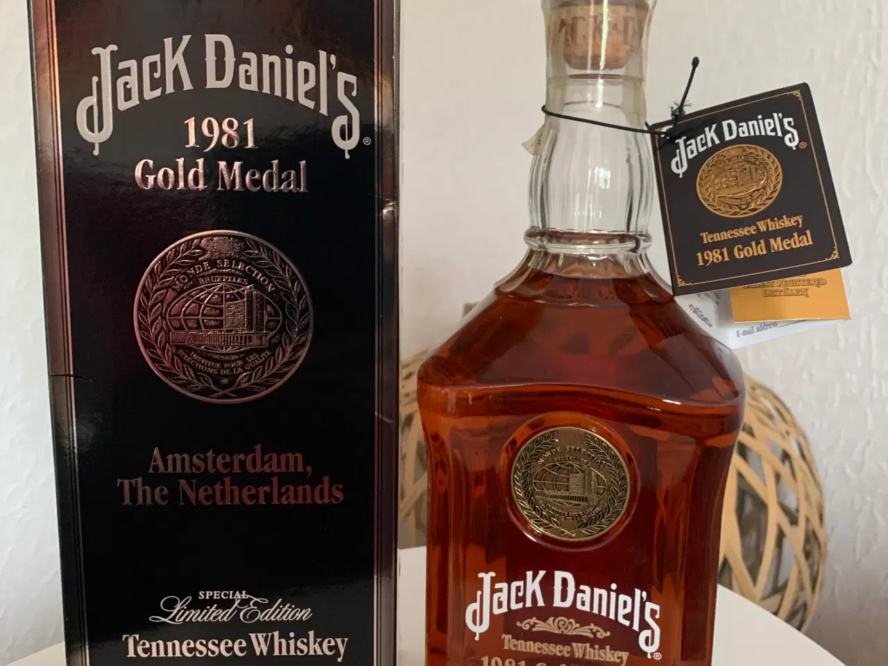 Billede 4 - Jack Daniels Gold Medal 1l. 1915-1954-1981. 
