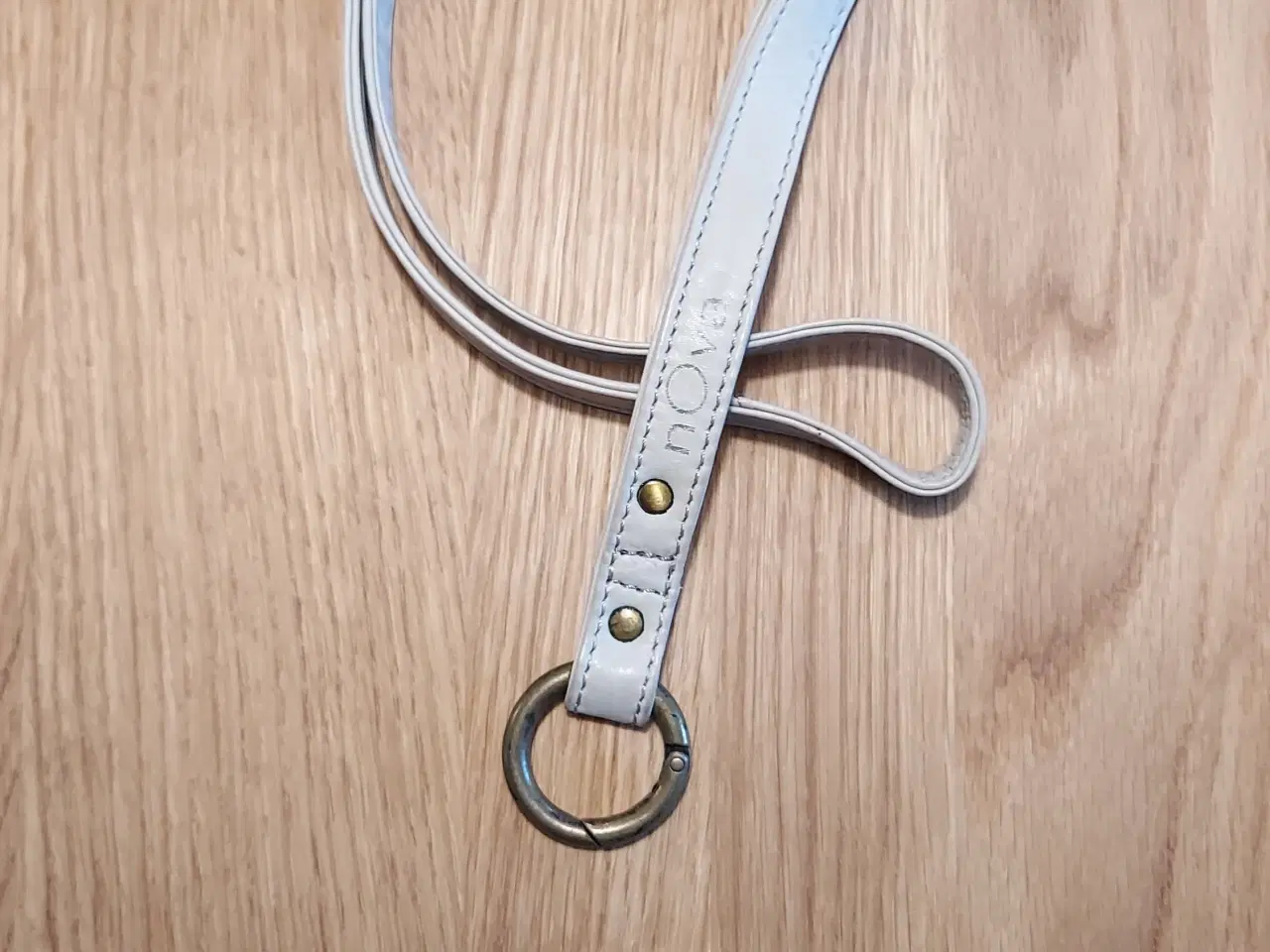 Billede 1 - Taske rem / nøgle rem i læder