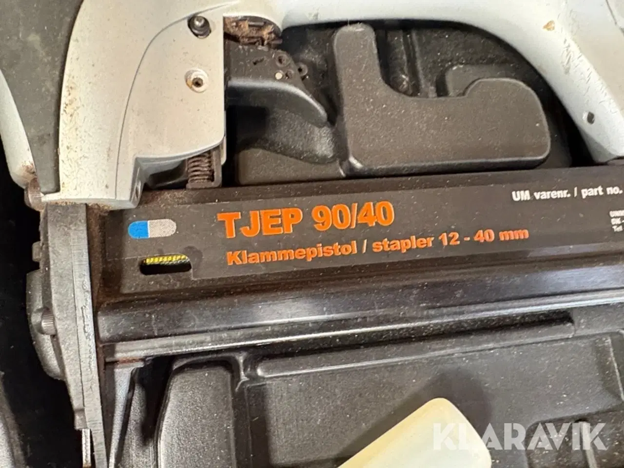 Billede 9 - Sømpistoler og kompressor Tjep, Senco MX50, 90/40, ZE-65 finishpro 18, 4 styk.