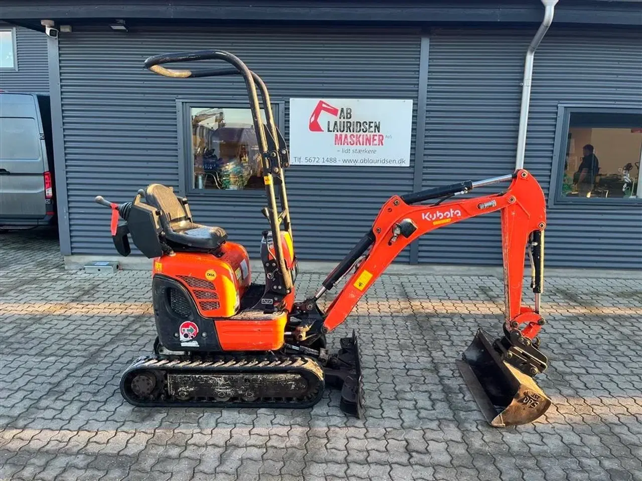 Billede 1 - Kubota U10-3 1100kg minigraver med joystik