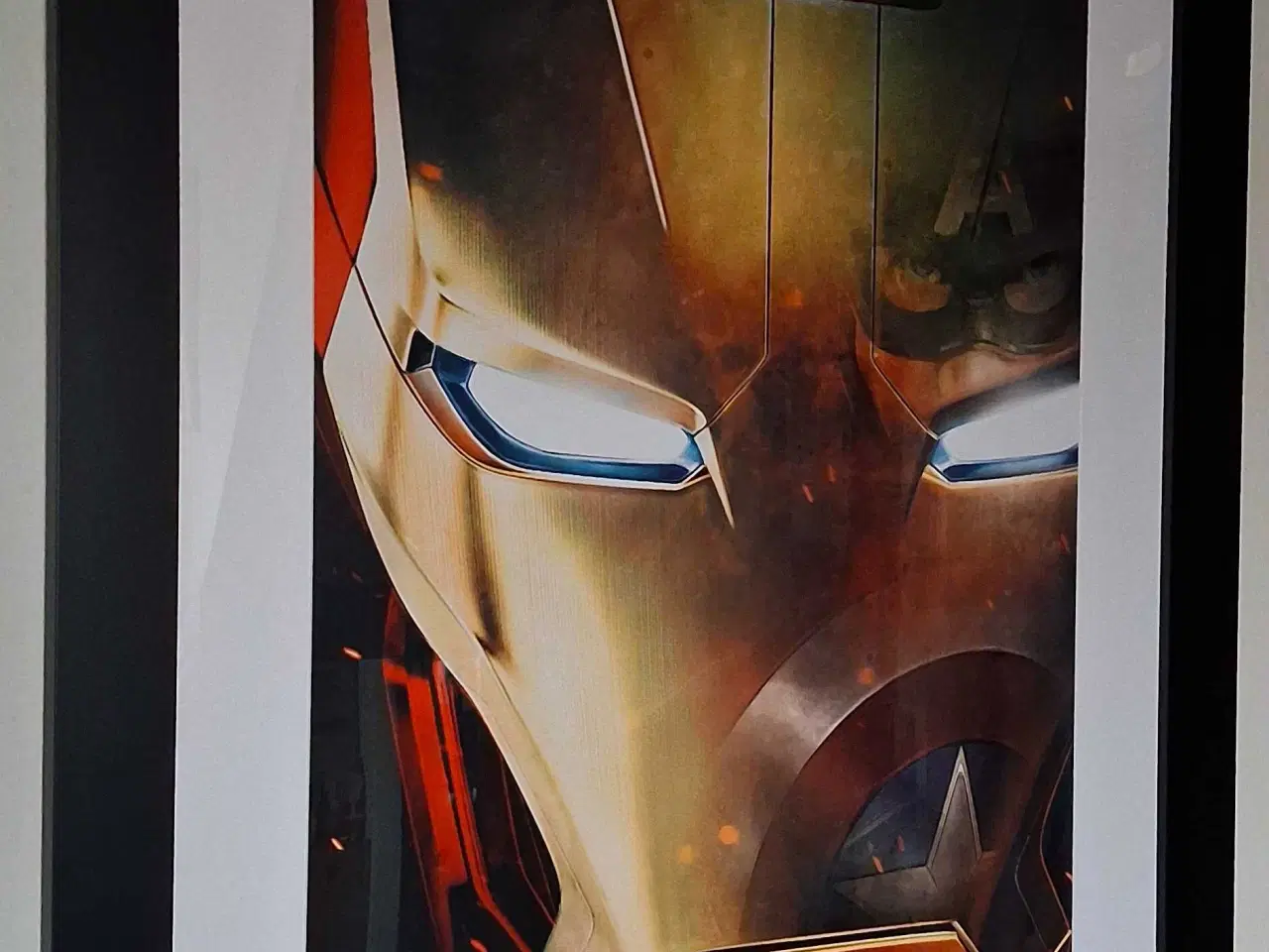 Billede 1 - Marvel plakat indrammet.