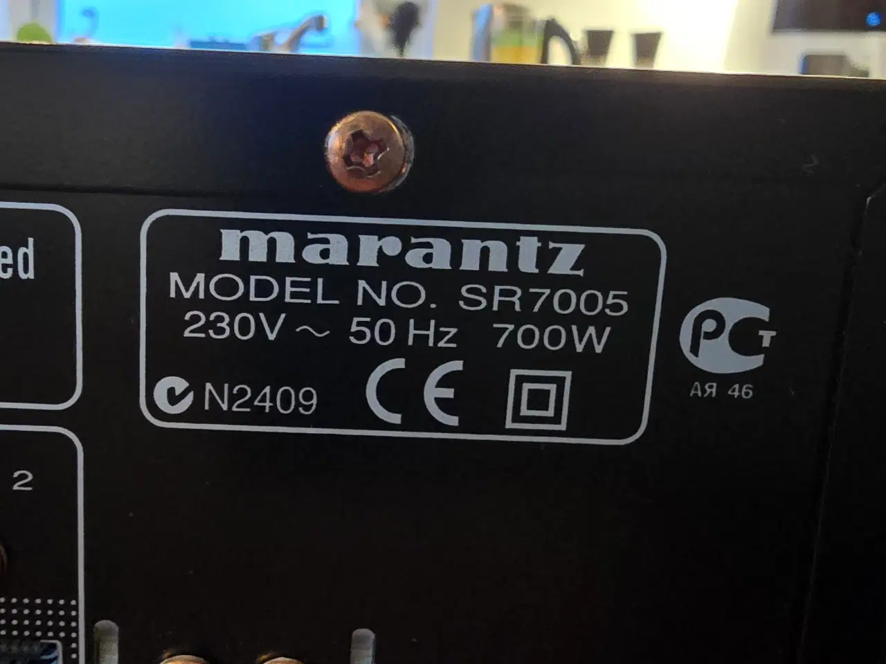 Billede 4 - Marantz SR7005 Surround receiver.