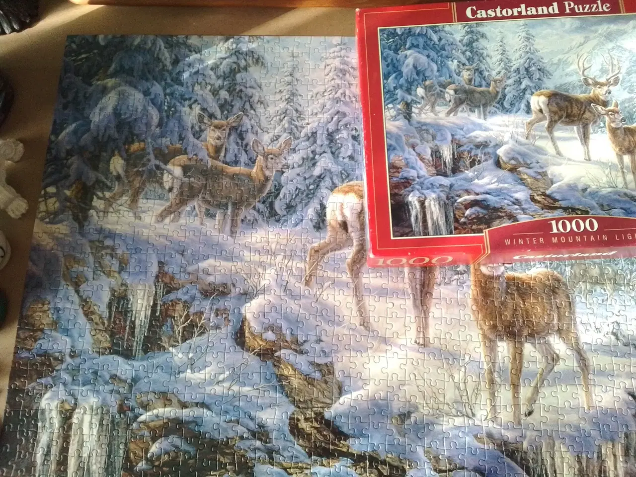 Billede 2 - Puslespil nok mest til voksne 2 stk